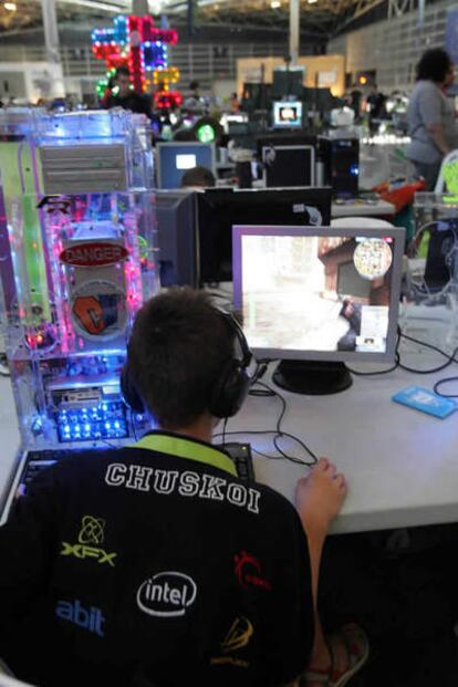 Chuskoy es uno de los aficionados al 'modding' que participa en la Campus Party