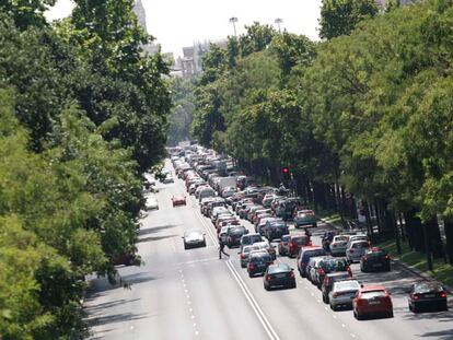Atasco en agosto