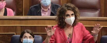 La ministra de Hacienda y Función Pública, María Jesús Montero. Europa Press