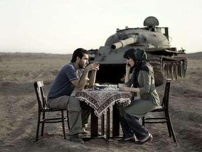 'Today's life and war', fotografía de Gohar Dashti (2008).