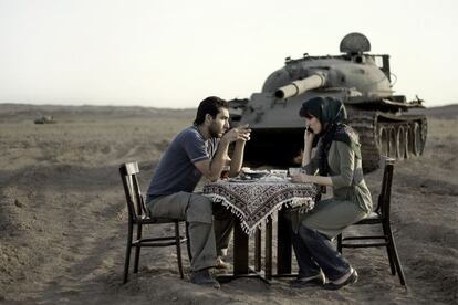 'Today's life and war', fotografía de Gohar Dashti (2008).