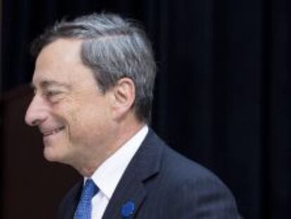 El presidente del Banco Central Europeo, Mario Draghi. 