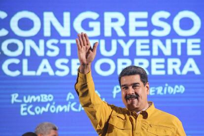 El mandatario venezolano, Nicolás Maduro, la semana pasada. 