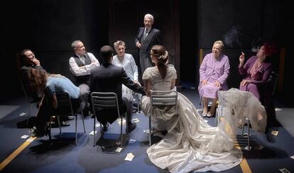Obra de teatro 'Los Gondra (una historia vasca)', en el Centro Dramático Nacional, de Borja Ortiz de Gondra.