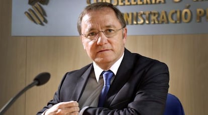 El consejero de Hacienda y Administración Pública, Juan Carlos Moragues.