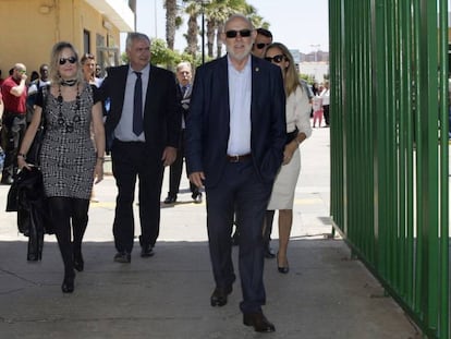 El fiscal general del Estado, Jos&eacute; Manuel Maza, en su visita a Melilla. 