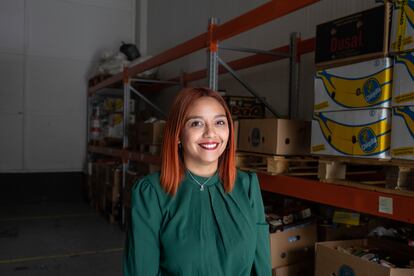 Javiera Villarroel, directora del banco de alimentos de la comuna de Cerro Navia.