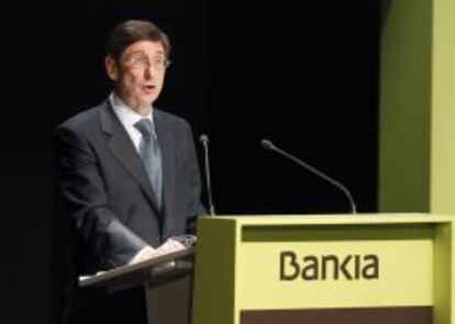 El presidente de Bankia, José Ignacio Goirigolzari.