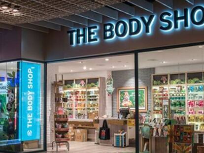 Una tienda de The Body Shop. 