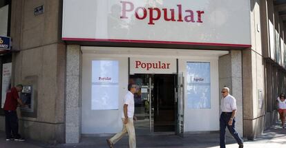 Oficina de Popular, en una imagen de archivo.