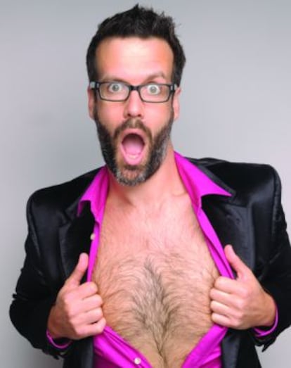 UK comic Marcus Brigstocke.