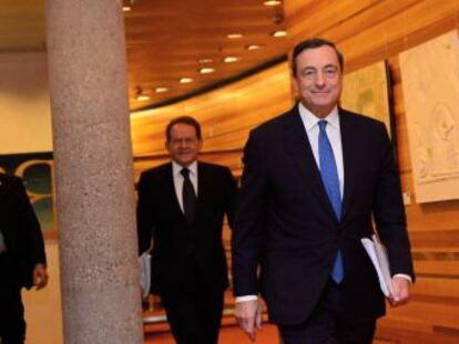 Mario Draghi, presidente del BCE. 