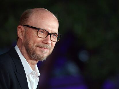 Paul Haggis, fotografiado en 2015 en un festival de cine en Roma.