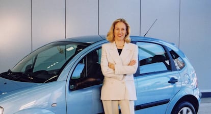 Magdalena Salarich, directora general de Citroën Hispania en 2000.