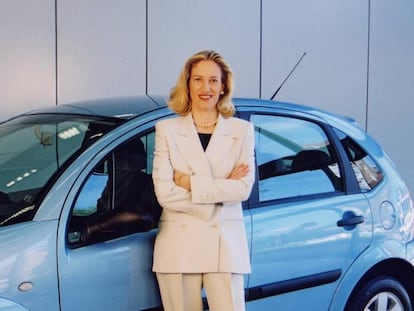 Magdalena Salarich, directora general de Citroën Hispania en 2000.