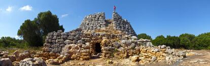 Yacimiento arqueológico cerca de Mahón, en Menorca.