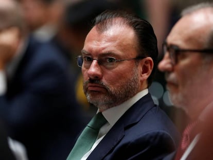 Mexico’s Foreign Minister Luis Videgaray.