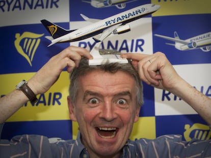 Michael O' Leary, presidente de Ryanair, en una imagen de archivo.