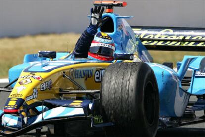 Alonso proclama su quinta victoria del Mundial de esta temporada tras ganar ayer en Francia.