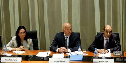 Expertos del FMI, en su última visita a España.