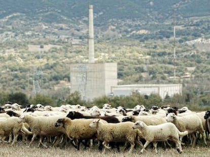 La nuclear de Garo&ntilde;a, en Burgos.