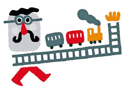 Trenes hacia la costa.