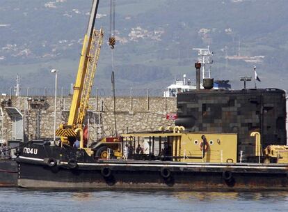 El submarino nuclear mas viejo del Reino Unido atraca en Gibraltar