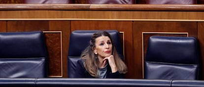 La ministra de Trabajo y Economía Social, Yolanda Díaz. 