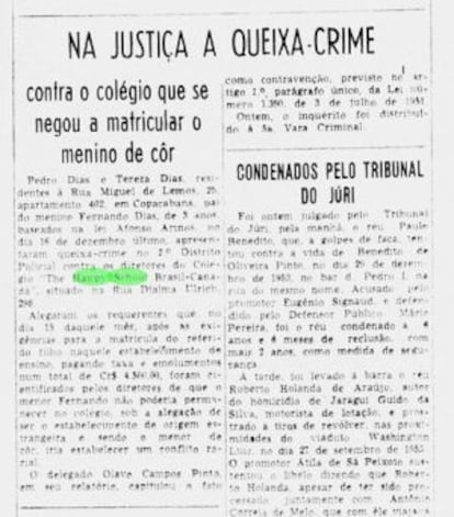 O caso de Fernando foi acompanhado durante meses pelos diários cariocas.