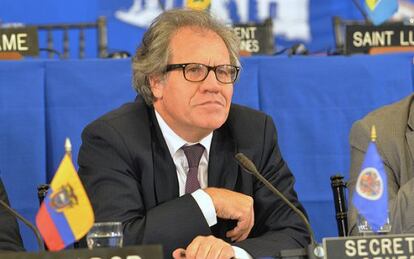 El secretario general de la OEA, Luis Almagro