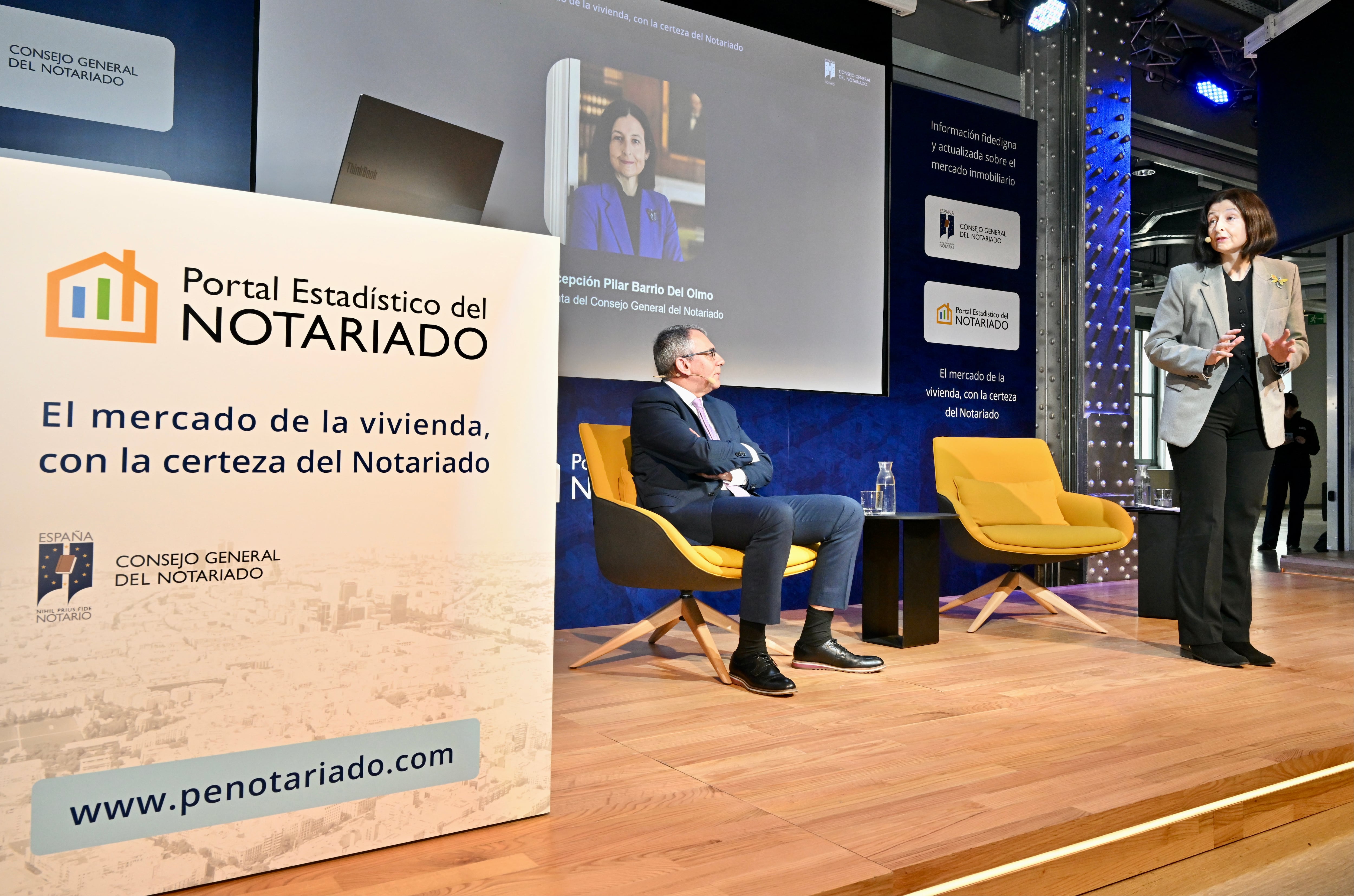 Presentación del nuevo Portal Estadístico del Notariado.