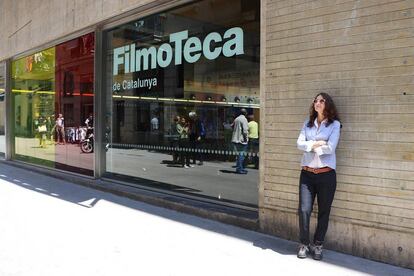 Lucrecia Martel a la Filmoteca de Catalunya.