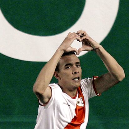 El delantero brasileño del Rayo Vallecano, Pedro Botelho