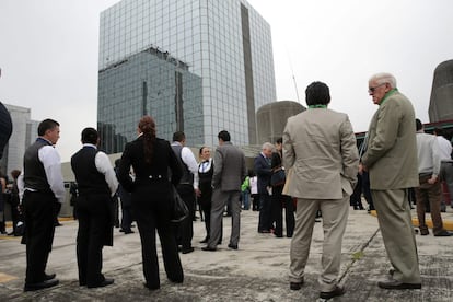 Las oficinas y edificios de la ciudad de México fueron evacuados.