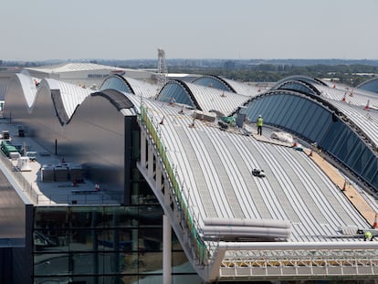 Aeropuerto de Heathrow, en Londres, gestionado por Ferrovial.