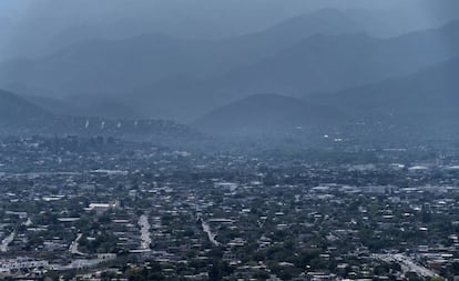 Una vista panorámica de Ciudad Victoria, Tamaulipas.