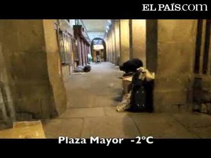 Los invisibles que desafían al frío