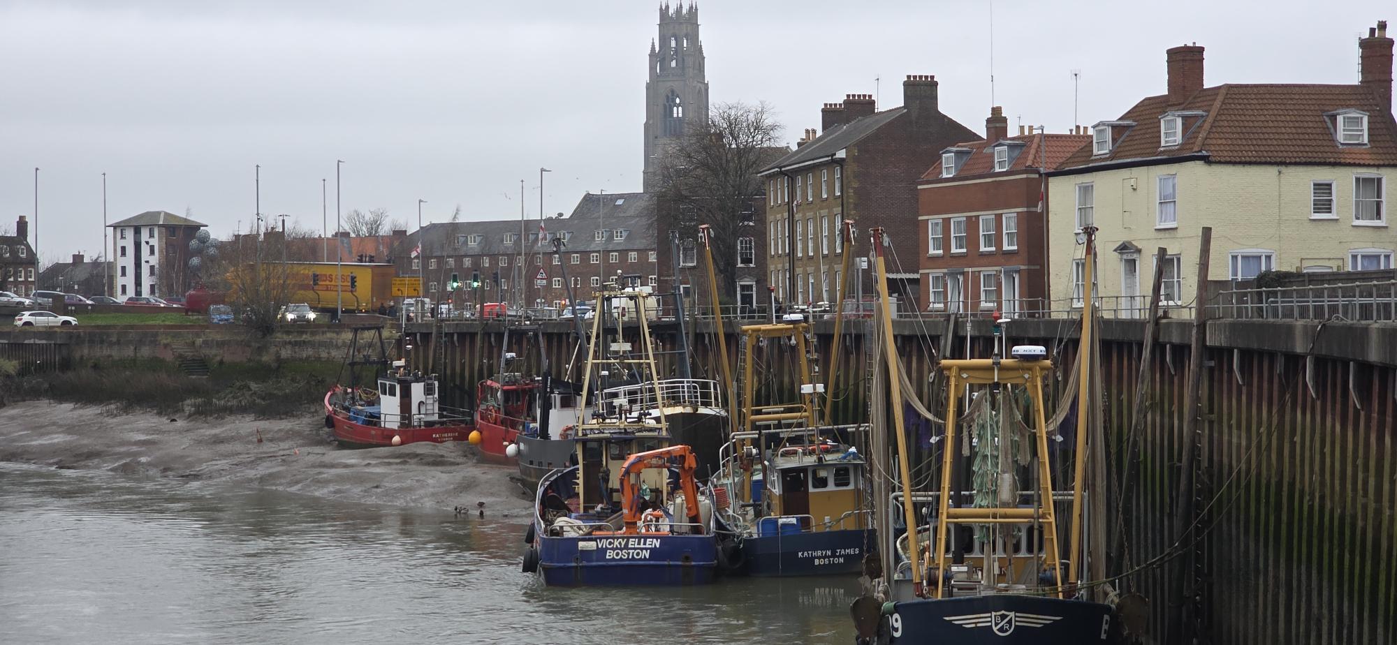 La ría conocida como The Haven, que comunica el puerto con la ciudad de Boston, el pasado jueves.