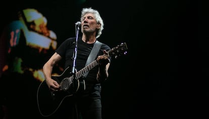 Roger Waters durante su concierto de Barcelona.