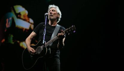 Roger Waters durant el seu concert de Barcelona.