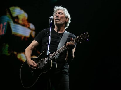 Roger Waters durant el seu concert de Barcelona.