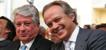 Arturo Fernández (izquierda) e Hilario Alfaro.