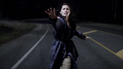 Jessica Biel, en 'El hombre de las sombras'