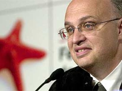 El director del certamen, Salomón Castiel, durante la rueda de prensa en la que ha dado a conocer el palmarés.