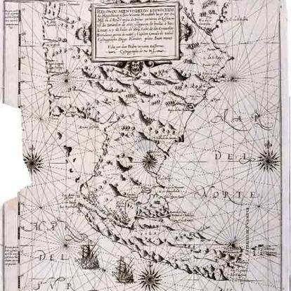 Otro hito en la representación cartográfica es el mapa de la obra de los hermanos García de Nodal y su Relación del reconocimiento del estrecho de Magallanes y el descubrimiento del estrecho de San Vicente. Fue impresa en 1621.