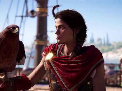 Kassandra, una de las protagonistas de 'Assassins creed oddyssey'.