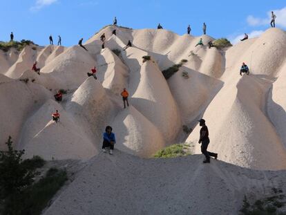 &#039;25 People on 25 Hills&#039;, fotograf&iacute;a de Maider L&oacute;pez en la Capadocia, que se expondr&aacute; en Arco. 