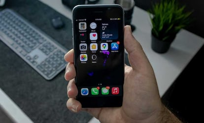 Uso de un iPhone de Apple