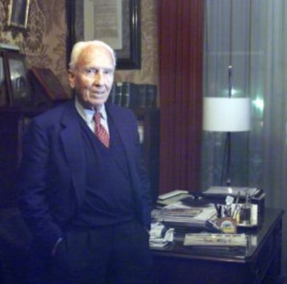 José Luis Milá, conde de Montseny, en 2002.