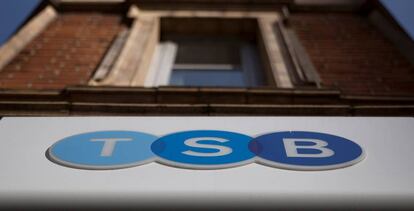 Sucursal de TSB, filial de Sabadell, en Londres.